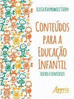 Conteúdos para a Educação Infantil