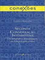 Segunda consideração intempestiva: Da utilidade e desvantagem da história para a vida