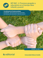 Procesos grupales y educativos en el tiempo libre infantil y juvenil. SSCB0209