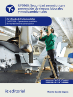 Seguridad aeronáutica y prevención de riesgos laborales y medioambientales. TMVO0109
