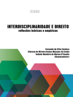 Interdisciplinaridade e Direito: Reflexões teóricas e empíricas