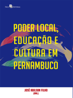 Poder local, educação e cultura em Pernambuco: Olhares transversais