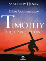 First and Second Timothy - Complete Bible Commentary Verse by Verse