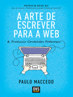 A Arte de Escrever para a Web