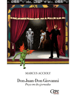 Don Juan Don Giovanni: Peça em dez jornadas