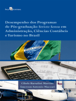 Desempenho dos Programas de Pós-graduação Stricto Sensu: em Administração, Ciências Contábeis e Turismo no Brasil