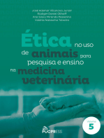 Ética no uso de animais para pesquisa e ensino na medicina veterinária