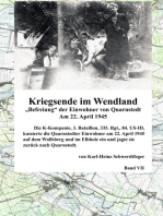 Kriegsende im Wendland: Befreiung der Einwohner von Quarnstedt
