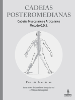 Cadeias posteromedianas: Cadeias Musculares e Articulares - Método GDS