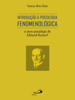 Introdução à Psicologia Fenomenológica: A nova psicologia de Edmund Husserl