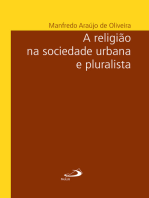 A religião na sociedade urbana e pluralista
