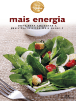 Mais energia: Dieta para aumentar a resistência e dar mais energia