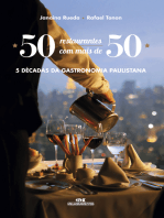 50 Restaurantes com Mais de 50: 5 Décadas da Gastronomia Paulistana