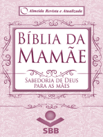 Bíblia da Mamãe - Almeida Revista e Atualizada: Sabedoria de Deus para as mães