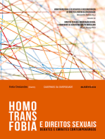 Homotransfobia e direitos sexuais: Debates e embates contemporâneos