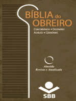Bíblia do Obreiro - Almeida Revista e Atualizada