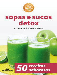 Sopas e Sucos Detox: Emagreça com Saúde