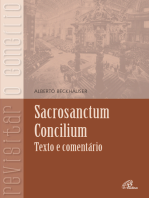 Sacrosanctum concilium: Texto e comentário