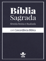 Bíblia Sagrada com Concordância Bíblica: Almeida Revista e Atualizada