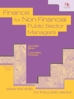 Finance for Non-Financial Public Sector Managers