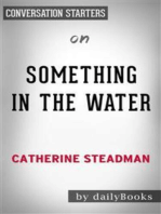 Something in the Water: A Novel by Catherine Steadman | Conversation Starters