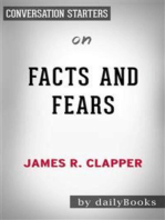 Facts and Fears: Hard Truths from a Life in Intelligence by James R. Clapper | Conversation Starters