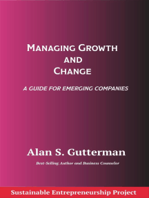 Managing Growth and Change