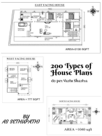 200 Types of House Plans as per Vastu Shastra
