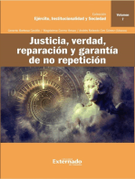 Justicia, verdad, reparación y garantía de no repetición