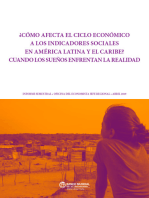 ¿Cómo afecta el ciclo económico a los indicadores sociales en América Latina y el Caribe?