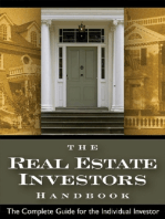 The Real Estate Investor's Handbook The Complete Guide for the Individual Investor