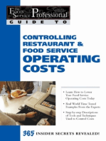 The Food Service Professionals Guide To: Controlling Restaurant & Food Service Operating Costs