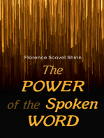 The Power of the Spoken Word: Be Strong and Fear Not