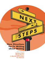 Next Steps: New Directions for/in Writing about Writing