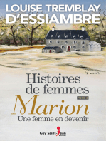 Histoires de femmes, tome 3: Marion, une femme en devenir