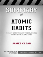 Summary of Atomic Habits: An Easy & Proven Way to Build Good Habits & Break Bad Ones: Conversation Starters