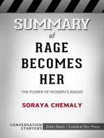 Summary of Rage Becomes Her: The Power of Women's Anger: Conversation Starters