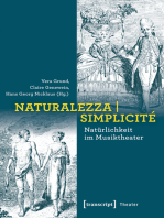 Naturalezza | Simplicité - Natürlichkeit im Musiktheater