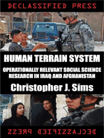 Human Terrain System: Operationally Relevant Social Science Research in Iraq and Afghanistan