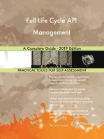 Full Life Cycle API Management A Complete Guide - 2019 Edition