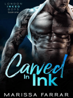 Carved in Ink: London Inked Boys, #1