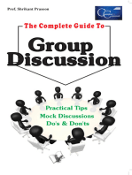 The Complete Guide To Group Discussion: Tips to take leadership position during group discussion