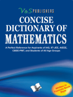 Concise Dictionary Of Mathematics: Terms & Symbols frequently used in Mathematics and their accurate explanation