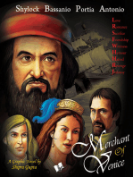 Merchant Of Venice: Shakesperean popular novel retold with graphics and colourful illistrations for children