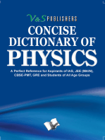 Concise Dictionary Of Physics