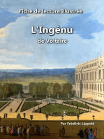 Fiche de lecture illustrée - L'Ingénu, de Voltaire