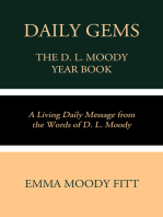 Daily Gems: The D. L. Moody Year Book: A Living Daily Message from the Words of D. L. Moody