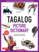 Tagalog Picture Dictionary: Learn 1,500 Tagalog Words and Expressions - The Perfect Resource for Visual Learners of All Ages (Includes Online Audio)
