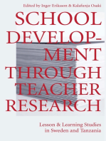 School Development Through Teacher Research: Lesson and Learning Studies in Sweden and Tanzania