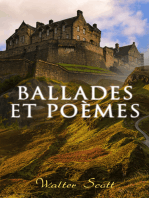 Ballades et poèmes: La Dame du lac + Sir Tristrem + Le Champ de bataille de Waterloo + Le Lai du dernier ménestrel + Marmion, ou la bataille de Flodden-Field + Harold l'Indomptable etc.